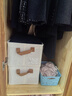 邦尼美家3只裝衣服收納箱衣柜大容量?jì)ξ锵渑P室可折疊褲子收納盒 米色 曬單實(shí)拍圖