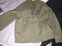 JEEP吉普夾克男士外套春秋季寬松潮流痞帥立領(lǐng)休閑衣服男裝 軍綠 XL 曬單實(shí)拍圖