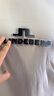 金林德伯格（J.Lindeberg）商場(chǎng)同款秋季新款男士情侶字母休閑運動(dòng)圓領(lǐng)長(cháng)袖衛衣525333004 NPC米白色 S 曬單實(shí)拍圖