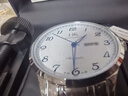 上海（SHANGHAI）手表禮物 國民系列 經(jīng)典男士自動(dòng)機械腕表鋼帶男款 S629B白雙歷 曬單實(shí)拍圖