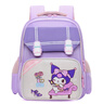 新款小學(xué)生書(shū)包英倫風(fēng)減負背包護脊宇航員耐磨卡通兒童雙肩包6026 紫粉 曬單實(shí)拍圖