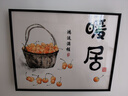 柳鶯花燕現代輕奢電表箱裝飾畫(huà)新款遮擋畫(huà)電閘箱配電箱壁畫(huà)客廳電表盒掛畫(huà) A-暖居生活 50X40遮蓋40cmX30cm表箱 右推拉款 曬單實(shí)拍圖