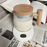 胖東來(lái)德國攪拌杯全自動(dòng)攪拌杯電動(dòng)豆漿咖啡玻璃搖搖杯可攜式恒溫水杯 杯墊[百搭不挑杯] 曬單實(shí)拍圖