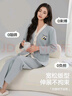 貓人【空氣棉夾層】女士睡衣女秋冬長(cháng)袖加厚純棉家居服外穿25年新品 曬單實(shí)拍圖