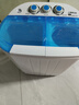 大黃鴨電器洗衣機半自動(dòng)雙桶雙缸家用小型迷你租房宿舍波輪脫水甩干雙杠省電老式強動(dòng)力易操作以舊換新 洗脫兩用丨抑菌除螨丨健康快洗丨節水省電 曬單實(shí)拍圖