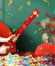 靚赫 結婚禮炮禮花筒8個(gè)裝流星雨絲訂婚手持噴筒彩帶禮花婚慶用品大全 曬單實(shí)拍圖