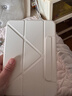 zoyu適用于iPad mini7/6可拆分保護套 Y折雙面磁吸旋轉防彎硬殼 蘋(píng)果mini平板電腦保護套奶油白 曬單實(shí)拍圖