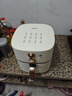 美的（Midea）空氣炸鍋免翻面 易用旋鈕 家用實(shí)用大容量5.3L 多功能全自動(dòng) 蒸烤炸一體 金屬內腔  MF-KZE535J5 曬單實(shí)拍圖