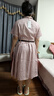 森馬（Semir）牛仔連衣裙女收腰翻領(lǐng)裙子2025夏涼感通勤休閑中長(cháng)裙109325114021 曬單實(shí)拍圖