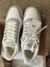 安踏男鞋板鞋小白鞋2026官方新款運動(dòng)鞋透氣輕便街頑休閑鞋 象牙白/浮云灰 41 曬單實(shí)拍圖