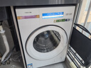 東芝（TOSHIBA）滾筒洗衣機全自動(dòng)DGH-127X17BW 熱泵洗烘一體洗衣機X17 純平全嵌 1.28洗凈比 12公斤 國家補貼20% 曬單實(shí)拍圖