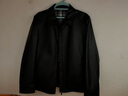 皮爾卡丹（pierre cardin）秋冬頭層牛皮海寧真皮皮衣男士短款機車(chē)皮夾克翻領(lǐng)修身加絨外套潮 黑色 M 165 曬單實(shí)拍圖
