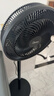 美的（Midea）【超級(jí)單品】七葉輕音立式電風(fēng)扇家用柔風(fēng)落地扇臺(tái)式桌面小型風(fēng)扇大風(fēng)量節(jié)能搖頭宿舍電扇 SAF30AB 曬單實(shí)拍圖