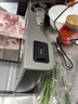 志高（CHIGO）切肉片機羊肉卷切片機切肉機電動(dòng)刨肉機家用小型刨牛肉肥牛卷機檸檬火腿面包果蔬切肉神器 811切肉片機丨懸空底座丨1-18mm調節丨雙軌道 曬單實(shí)拍圖