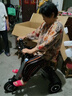 威爾杰迪新款48V大功率折疊電動(dòng)車(chē)便攜小型輕便迷你旅游休閑電動(dòng)代步車(chē)P 科技灰48V/450W（大號） 曬單實(shí)拍圖