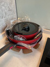 特福（Tefal）鍋具套裝百變鍋可拆卸煎炒鍋有鈦不粘鍋六件套千葉玫瑰紅 曬單實(shí)拍圖