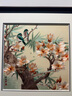 禮御友嘉（FORYOOGA）蘇繡掛畫(huà)玉蘭花鳥(niǎo)純手工刺繡實(shí)木框喬遷客廳餐廳臥室成品裝飾畫(huà) 畫(huà)芯尺寸35*35cm 帶框51*51cm 曬單實(shí)拍圖
