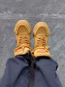 德?tīng)柣荩―EERWAY）鞋子男鞋2025秋冬季高幫老爹鞋男士休閑運動(dòng)鞋 大漠黃 39 曬單實(shí)拍圖