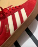 adidas「T頭鞋」VL COURT復古休閑板鞋德訓鞋男女阿迪達斯輕運動(dòng) 淺猩紅/暖香草色/黃色   36.5 曬單實(shí)拍圖