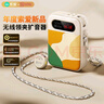 索愛(ài)（soaiy）KY02無(wú)線(xiàn)領(lǐng)夾防嘯叫小蜜蜂擴音器教師專(zhuān)用長(cháng)續航藍牙音箱音響麥克風(fēng)上課教學(xué)導游戶(hù)外背帶便攜白 曬單實(shí)拍圖
