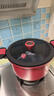 蘇泊爾（SUPOR）抗菌微壓湯鍋不粘燜煮鍋微壓鍋煮粥燉菜鍋大湯鍋燃氣灶電磁爐通用 直徑 3-5人適用 可隨時(shí)開(kāi)蓋 24cm 曬單實(shí)拍圖