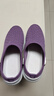 包頭半拖鞋女老北京布鞋中老年人媽媽室內居家鞋老人防滑拖鞋外穿 紫色 【582】輕便軟底 40 曬單實(shí)拍圖