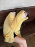 九寸陽(yáng)光溫柔風(fēng)軟糯奶黃色毛衣外套女春秋2025新款寬松外搭仿馬海毛開(kāi)衫 奶黃色 均碼 （推薦體重120斤內） 曬單實(shí)拍圖