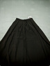 對白優(yōu)雅赫本風(fēng)半身裙女春裝新款2025年黑色流行傘裙氣質(zhì)通勤裙子 黑色 S 曬單實(shí)拍圖