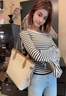 CinvaiKrose上課托特包女包2025新款大容量通勤單肩包包手提包教師節(jié)禮物生日 菱格米白【送女友老婆走心實用】 曬單實拍圖