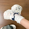 回力女鞋老爹鞋女款2026新款春夏鞋子女款厚底增高運動(dòng)鞋女百搭休閑鞋 米/藍 【網(wǎng)紅熱賣(mài) 雙網(wǎng)】 38 曬單實(shí)拍圖