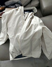 TOMMY HILFIGER25春夏新款男防潑水復古戶(hù)外潮流休閑運動(dòng)輕薄連帽夾克外套 米白色AEF L （推薦：150-165斤） 曬單實(shí)拍圖