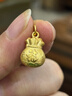 周六福（ZLF）      黃金吊墜福袋吊墜女款飾品代代平安 計價(jià) 足金 1.96g 曬單實(shí)拍圖