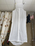 EEKIKS衣服防塵罩 透明家用宿舍衣柜立體大衣西服防塵袋白色60*50*120cm 曬單實(shí)拍圖