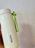 蘇泊爾（SUPOR）保溫杯316L不銹鋼水杯便攜泡茶杯高顏值迷你杯學(xué)生保溫杯車(chē)載杯子 慕斯白—迷你款—320ML 曬單實(shí)拍圖