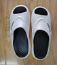 回力拖鞋男士運動(dòng)涼鞋外穿踩屎感厚底防滑沙灘鞋HL3A20 白黑色 46-47 曬單實(shí)拍圖