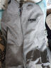 JEEP SPIRIT秋冬純棉連帽開(kāi)衫衛衣男加絨加厚寬松大碼拉鏈外套青少年潮流夾克 淺灰色 【CHN款 加厚】 加絨 XL 130-150斤 曬單實(shí)拍圖
