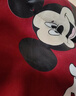 迪士尼（Disney）男童夾克米奇棒球服外套時(shí)尚休閑百搭舒適保暖25年秋新品 棗紅 110 曬單實(shí)拍圖