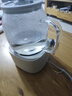 美的（Midea）花漾0膠水全玻璃全自動(dòng)養生壺 辦公室多功能煮茶壺 燒水壺恒溫電熱水壺煮茶器花茶壺1L YS10B101 曬單實(shí)拍圖