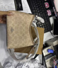 蔻馳（COACH）女包包奢侈品單肩斜挎手提包 沙黃色/灰褐色CBH15SVPWH 曬單實拍圖