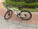 喜德盛（xds）山地自行車(chē)旭日310鋁合金車(chē)架21速入門(mén)通勤成人單車(chē) 象牙白17 曬單實(shí)拍圖