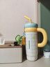 星巴克（Starbucks）快樂(lè )怡夏系列不銹鋼吸管杯(配掛件)936ml保溫保冷水杯生日禮物女 曬單實(shí)拍圖