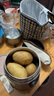 米必暖保溫飯盒雙層上班豬腳飯桶保溫飯盒24小時(shí)冬天新款餐盒便攜飯盒 鋼本色送餐具+保溫袋 1.8L 曬單實(shí)拍圖