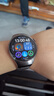HUAWEI WATCH 5 46mm高端款航天級鈦合金表殼木星棕素皮復合表帶首創(chuàng  )X-TAP智感窗鴻蒙AI腕上小藝eSIM通信 曬單實(shí)拍圖