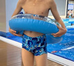 361°兒童游泳圈男女童學(xué)游泳訓(xùn)練腋下圈初學(xué)者可愛充氣防漏加厚救生圈 曬單實拍圖