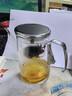 從簡(jiǎn)高端新款磁吸飄逸杯泡茶壺茶水分離辦公室玻璃沖茶器家用泡茶神器 LX亮銀長(cháng)嘴750ml 曬單實(shí)拍圖