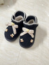 細細條（XIXITIAO）新款短筒靴加絨加厚時(shí)尚室外可愛(ài)卡通蝴蝶結雪地靴女冬ins 黑色【可愛(ài)櫻桃小熊蝴蝶結】 36-37【標準碼】 曬單實(shí)拍圖
