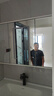 浴尚雅浴尚雅浴室柜隱藏推拉鏡柜非標陶瓷一體盆64/74/84/94/104/114cm 94CM灰色吊柜+【智能風(fēng)水鏡柜】 曬單實(shí)拍圖