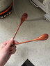 onlycook楠木勺子 日式長(cháng)柄攪拌勺甜品勺咖啡小勺子 寶寶喂飯勺小調羹 曬單實(shí)拍圖