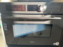 美的（Midea）【國家補貼】嵌入式微蒸烤炸燉5合1蒸烤箱一體機GR6 55L家用 脫脂燃卡全域雙彩屏空氣炸烤箱R6 曬單實(shí)拍圖