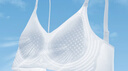 貓人無(wú)痕內衣女士莫代爾冰絲文胸小胸聚攏無(wú)鋼圈夏季薄款性感胸罩藍M 曬單實(shí)拍圖